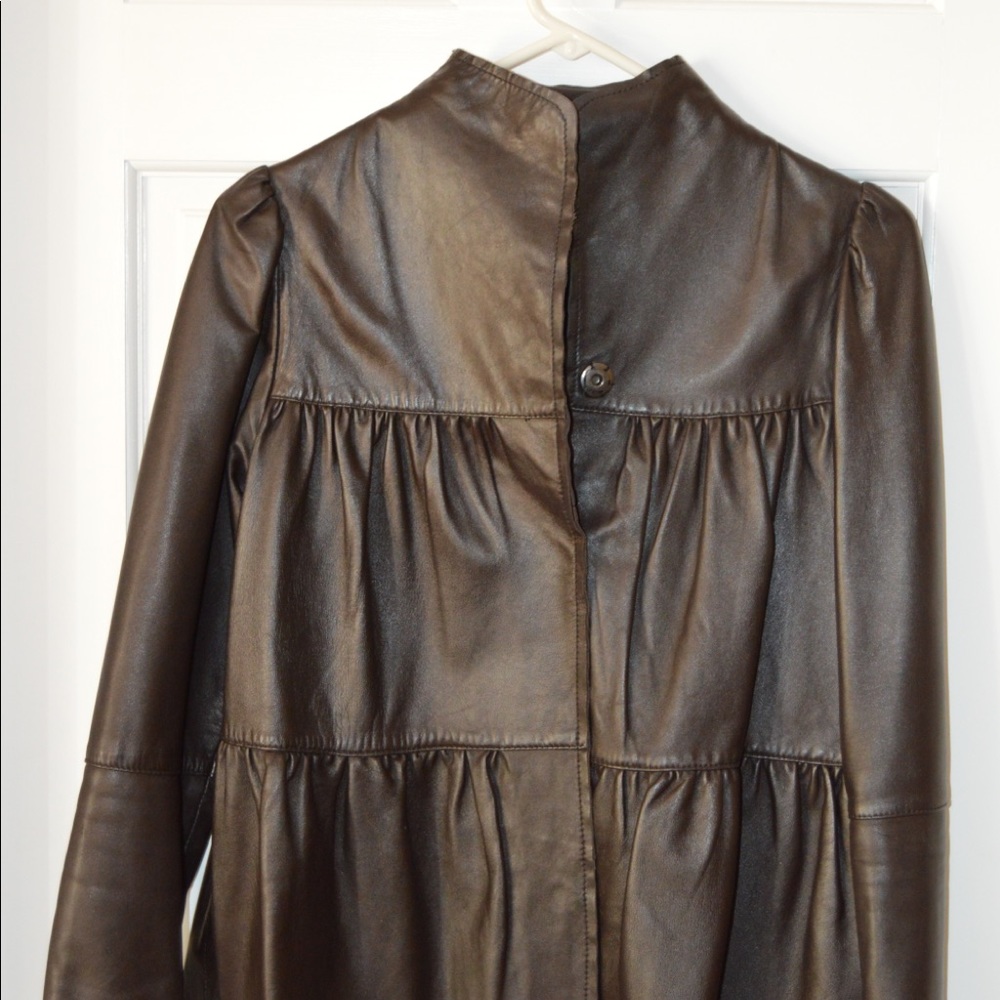 Karen Kane leather jacket XS